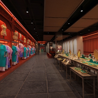 中式展厅梳妆区 (1)