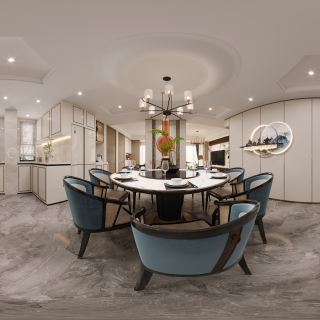 新中式餐厅360