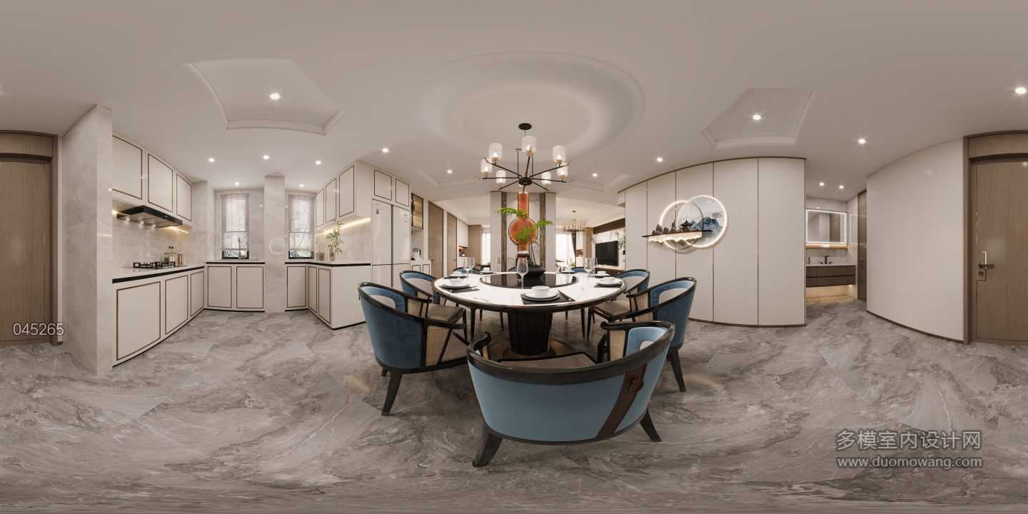 新中式餐厅360
