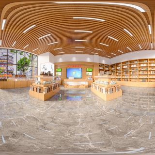 一楼 特产店 全景