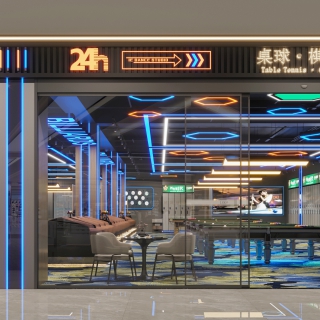 台球室-门头