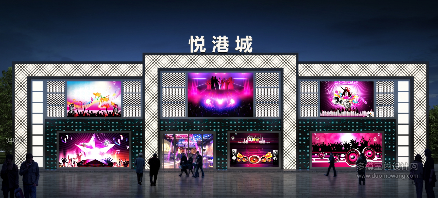 046564-现代风格ktv外立面1张 (1) 副本(1)