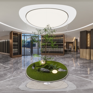 现代接待台360