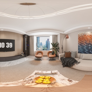 现代客厅360