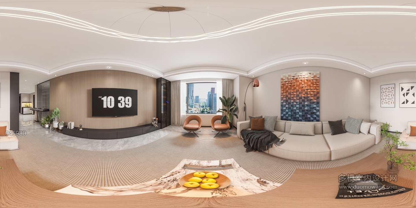 现代客厅360