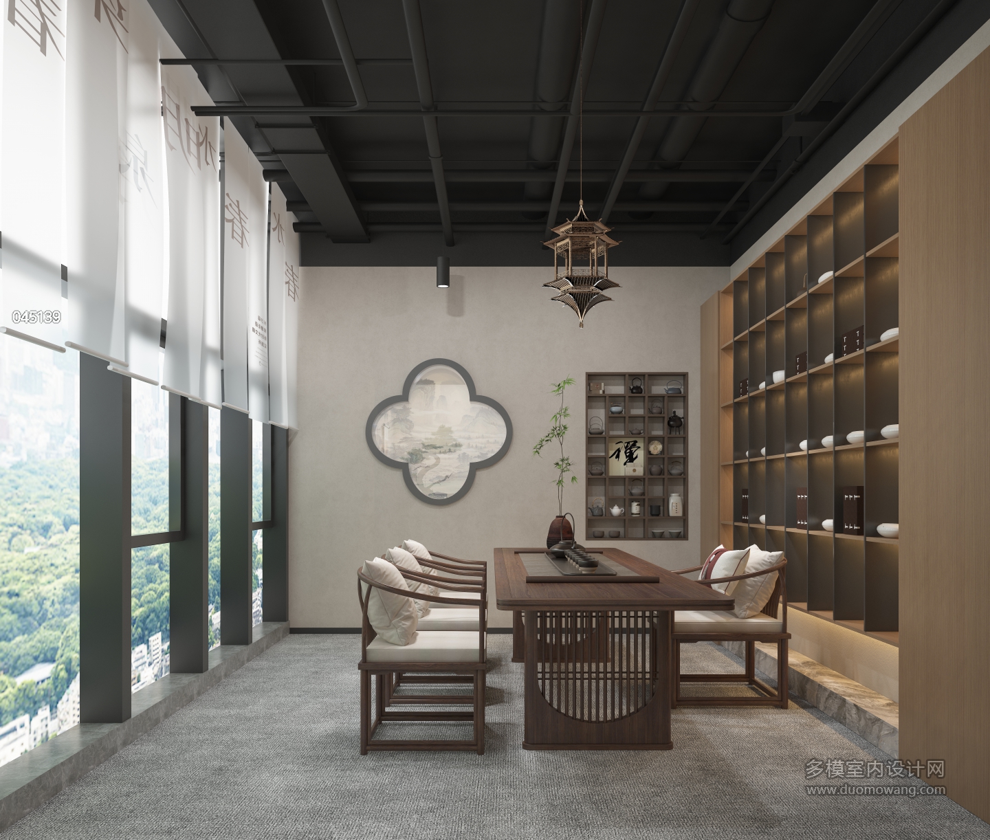 新中式展厅6
