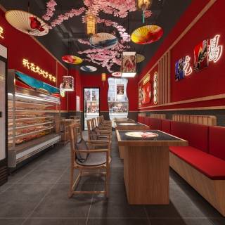 国风餐厅一楼餐厅2