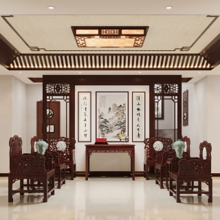 新中式堂屋