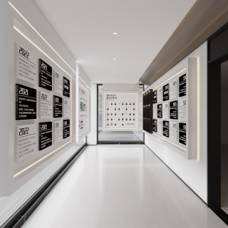 现代品牌展示区