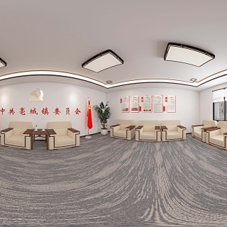 现代 二层会议室 全景