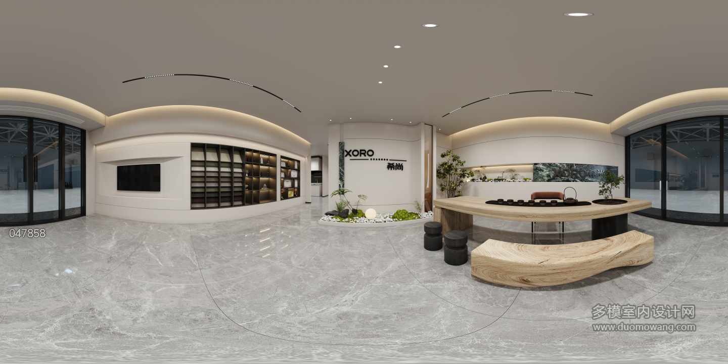 现代洗衣柜展厅全景