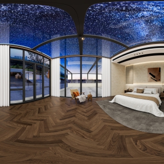 现代星空房全景
