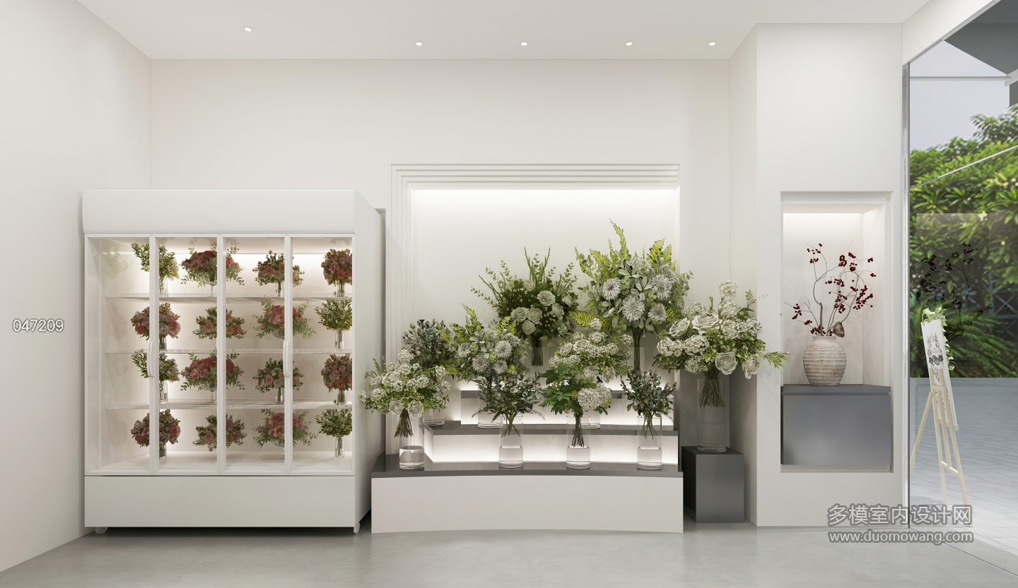现代花店静态b