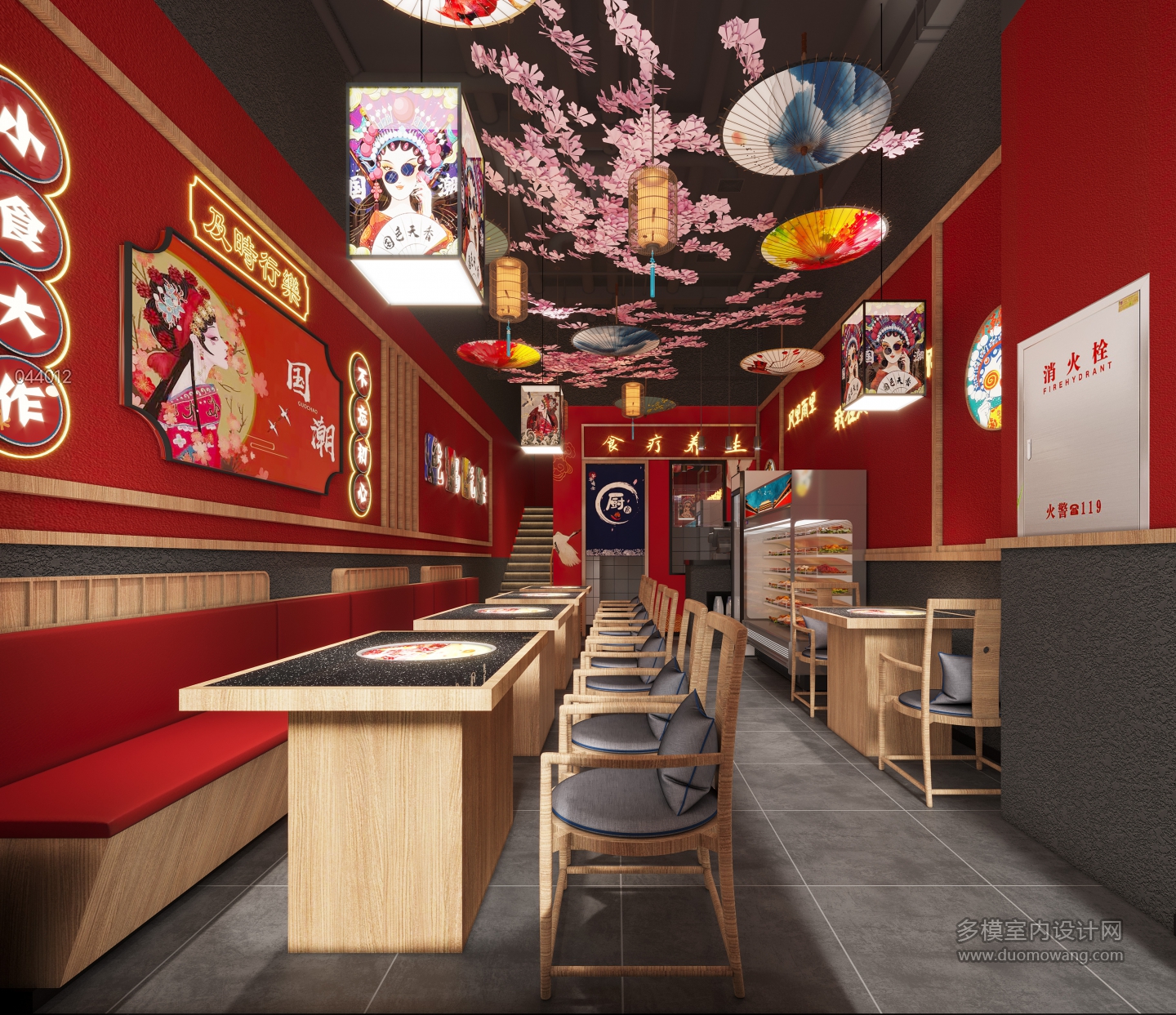 国风餐厅一楼餐厅