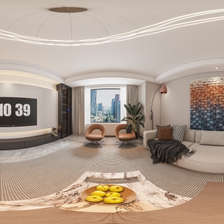 现代客厅360
