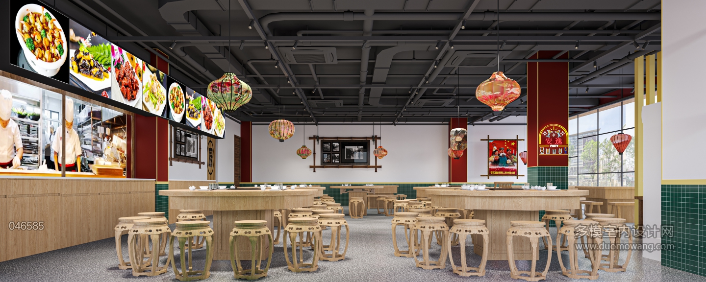 新中式火锅店