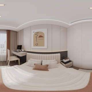 现代1次卧2全景