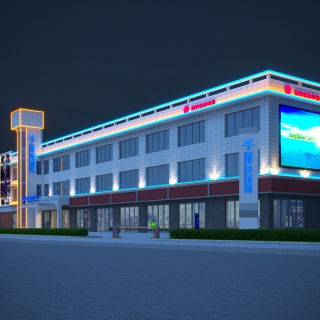 融园海口创业园项目夜景gai