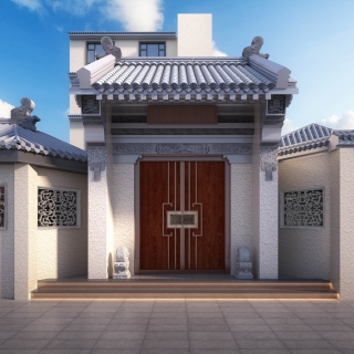 庭院透视