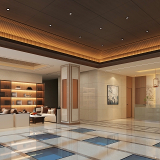 现代酒店大堂a (1)