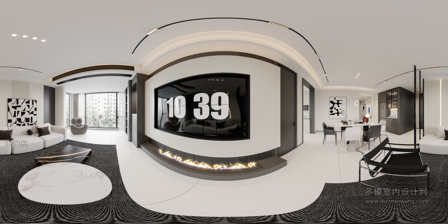 现代客厅360