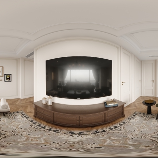 美式客厅360