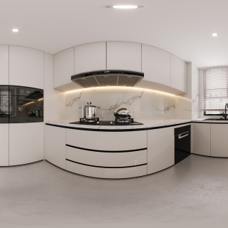 现代厨房360