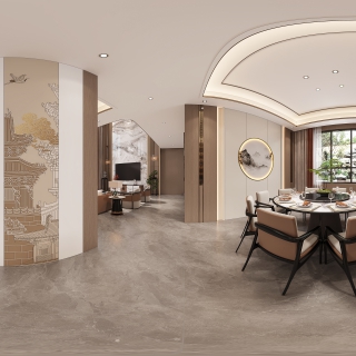 新中式餐厅360