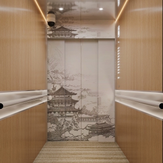 电梯箱静态