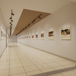 现代学院走廊