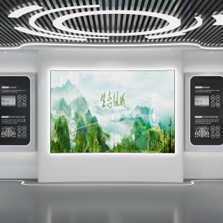 现代展厅单张12