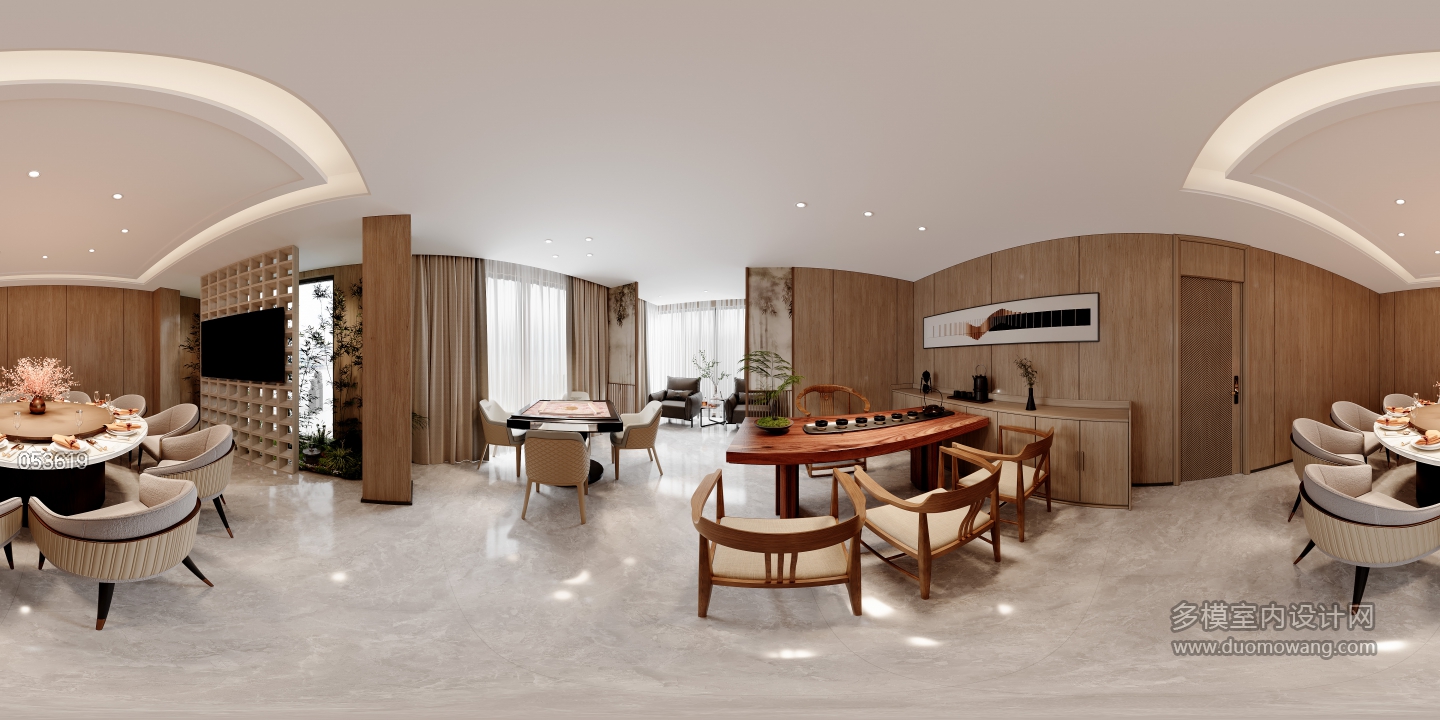 现代三楼VIP2全景
