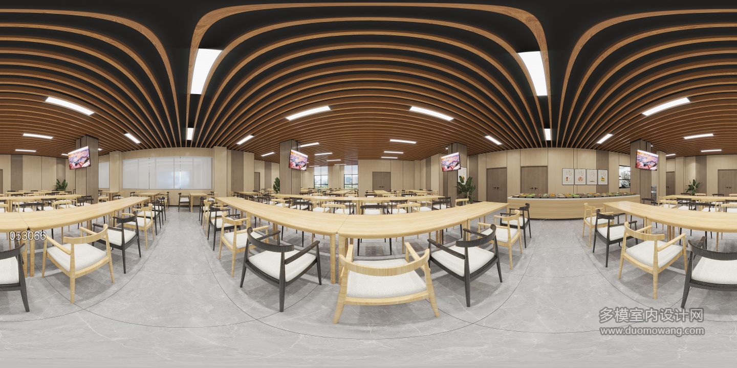 现代食堂360