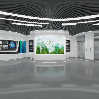 现代展厅全景3
