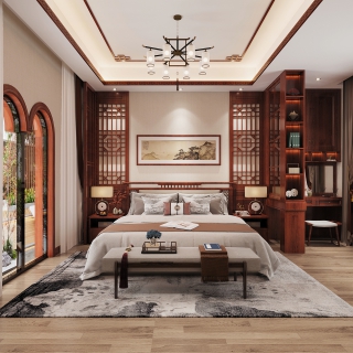 中式三楼次卧1