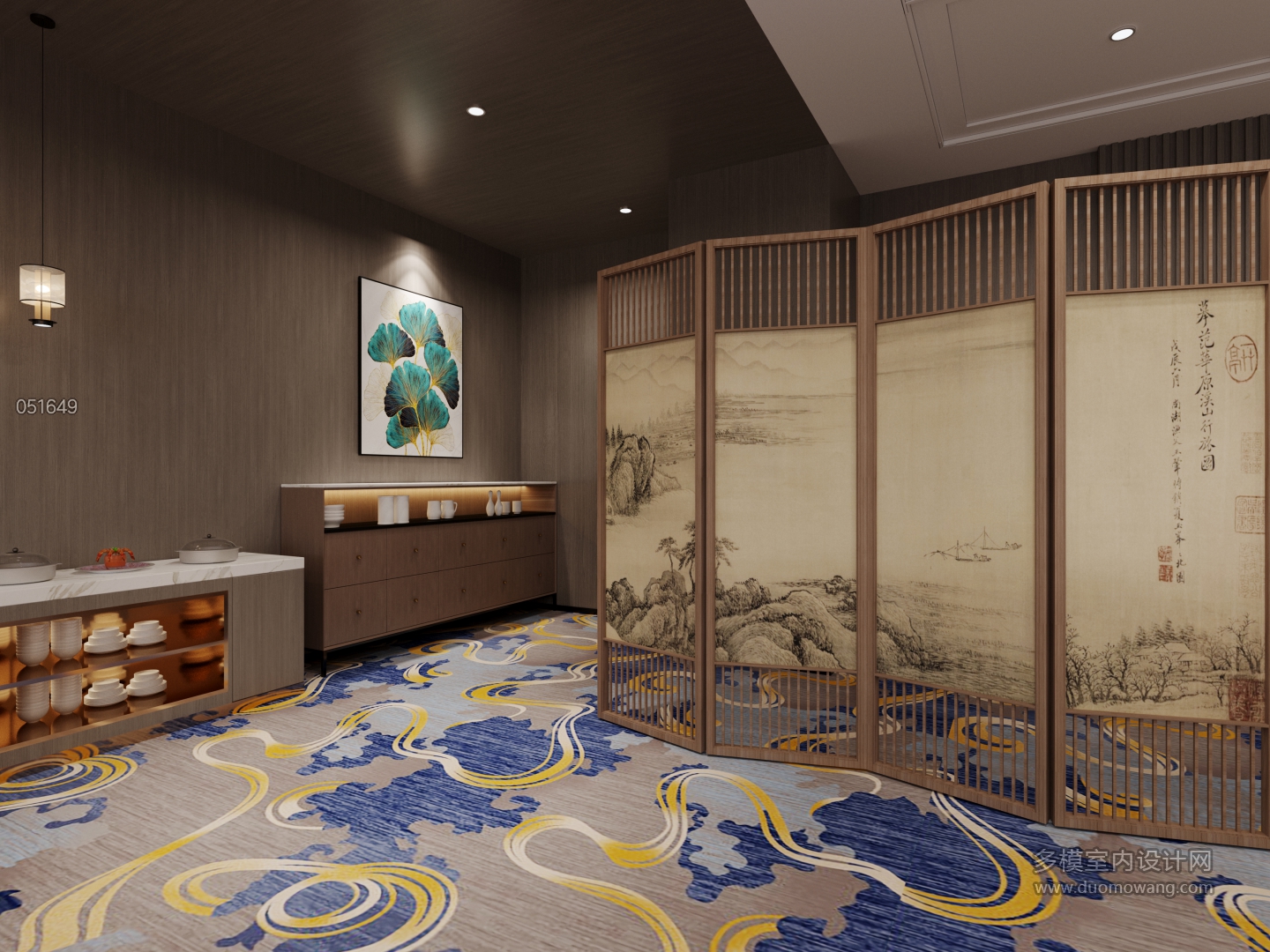 现代自助餐厅3