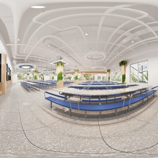 现代食堂右侧用餐区a (1)