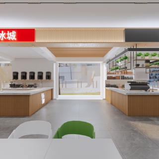 现代食堂档铺