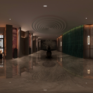 现代酒店大厅 (1)