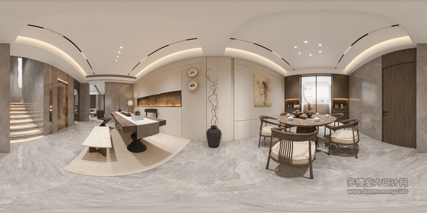 新中式餐厅 360
