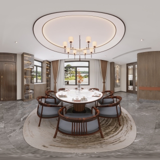 新中式餐厅360