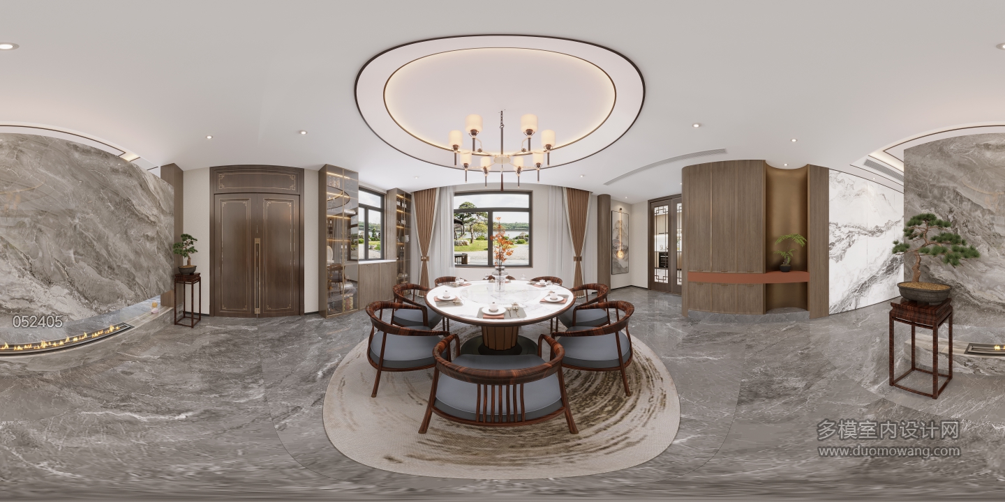 新中式餐厅360