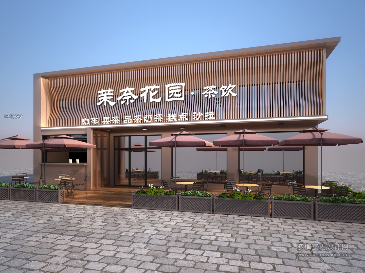 门头透视