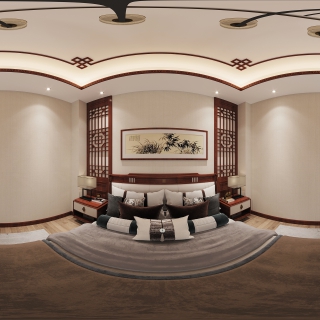 中式三楼次卧2全景