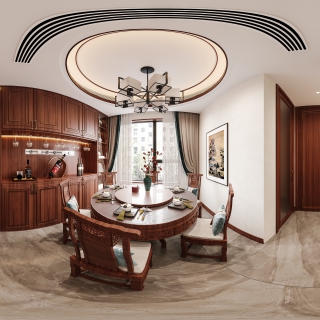 新中式餐厅360