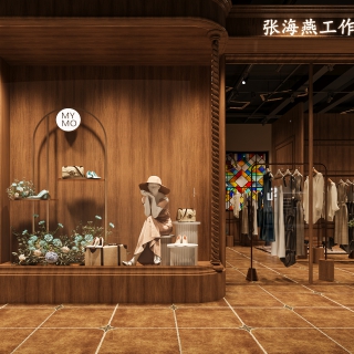 复古橱窗