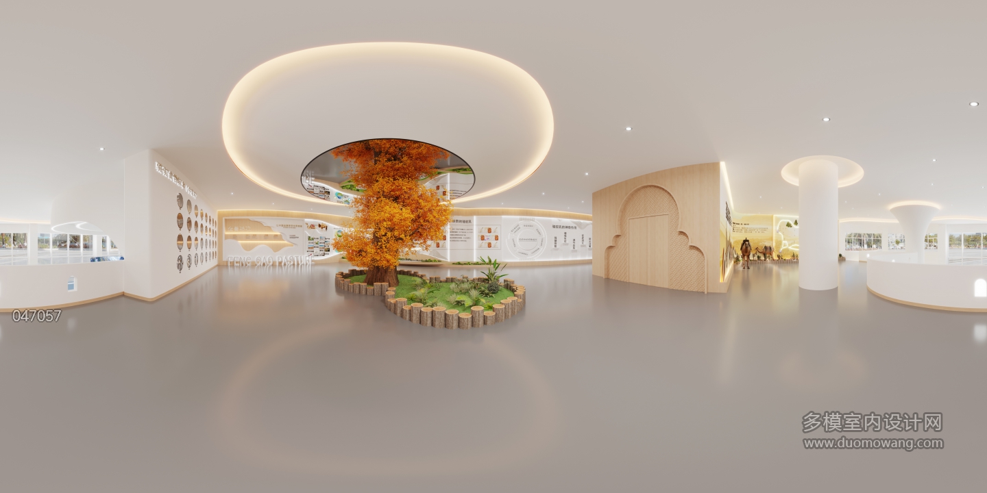 现代展厅二层