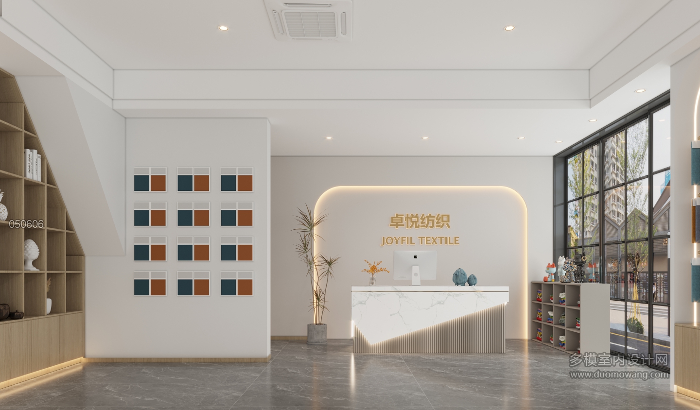 现代店面背景