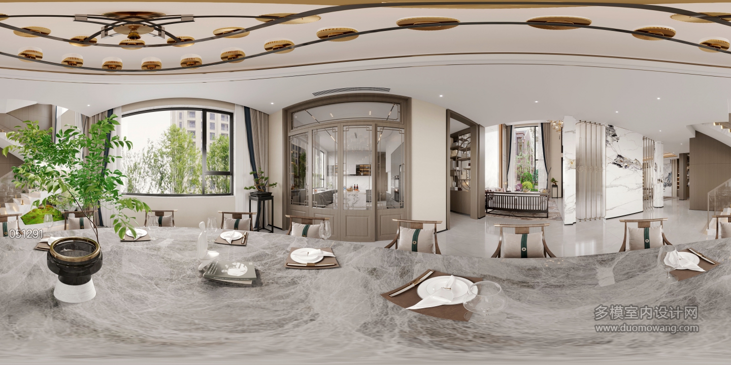 新中式餐厅360