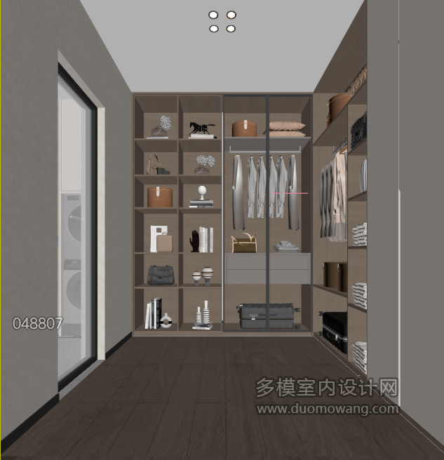 现代衣帽间